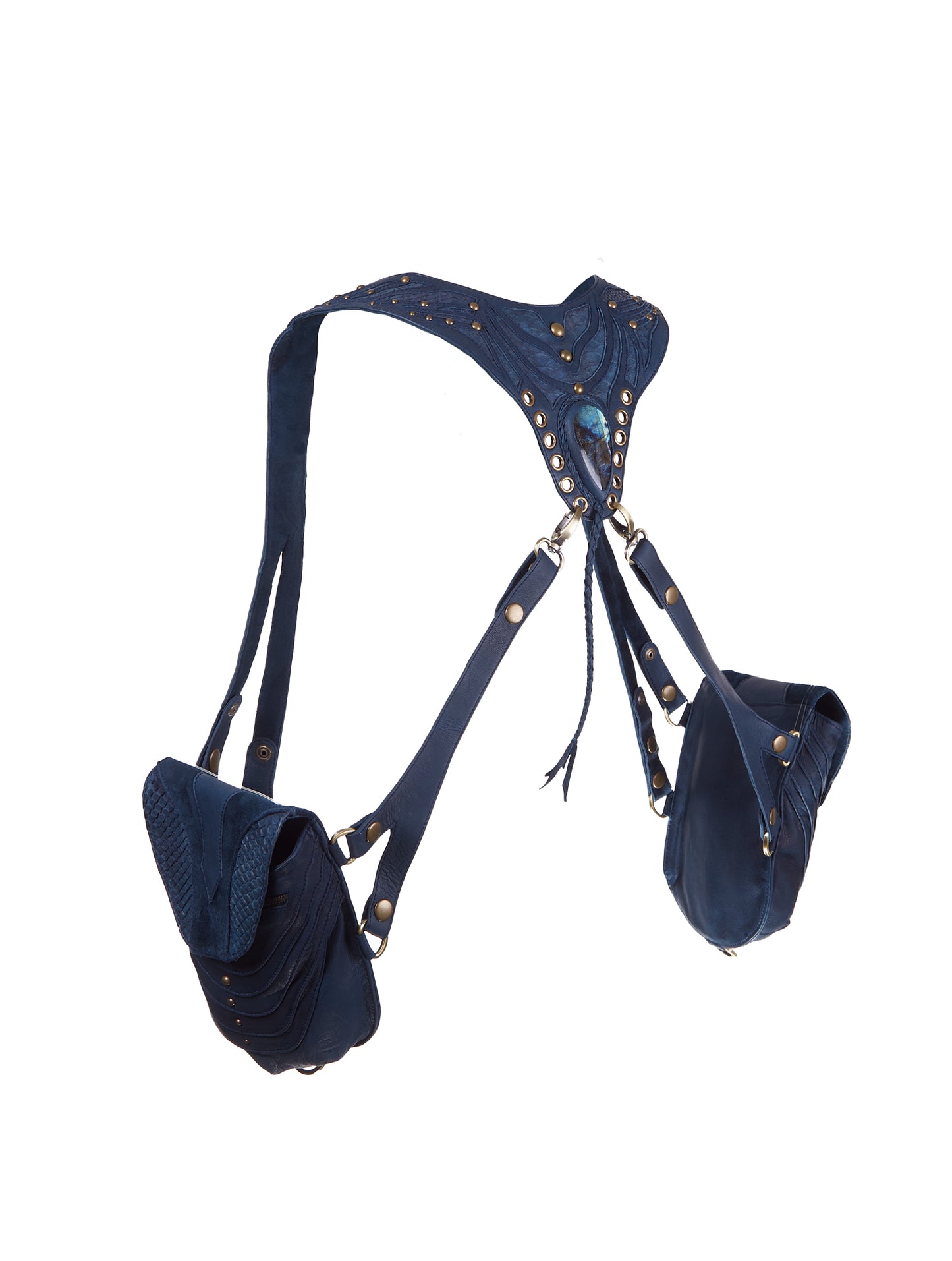 Tas Holster Klasik - Biru Laut