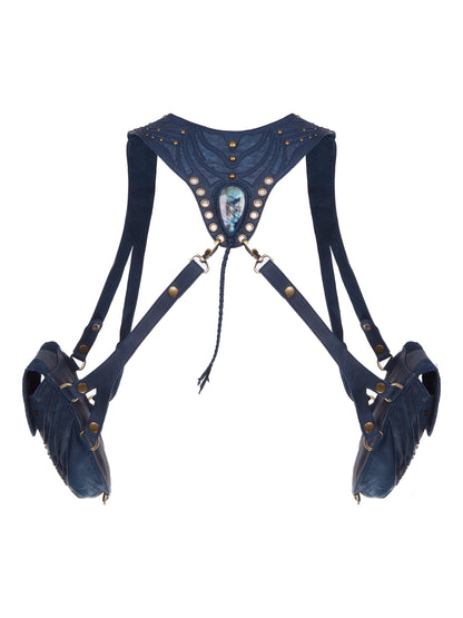 Tas Holster Klasik - Biru Laut